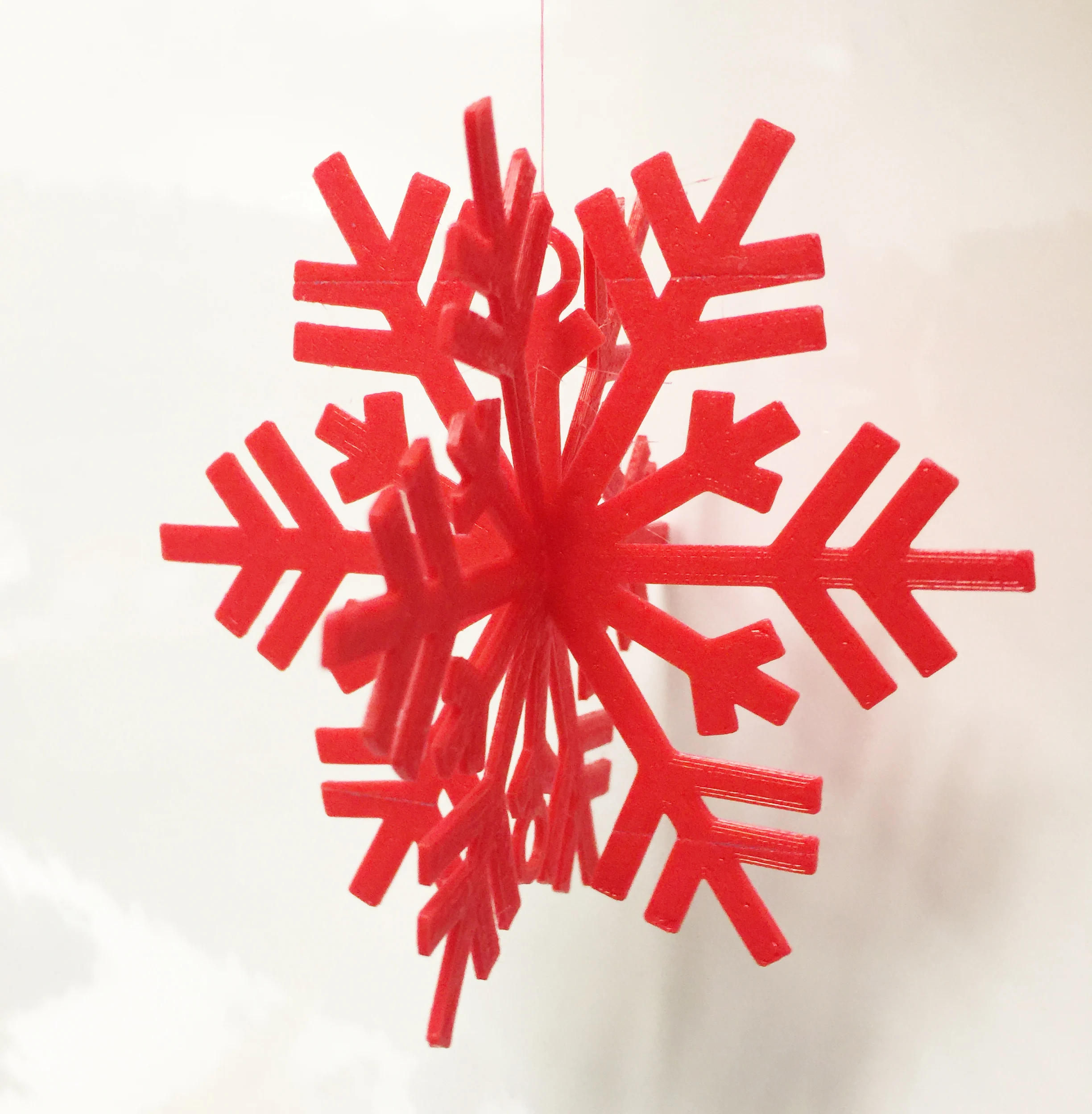 Snow Flake Ornament for your Christmas Tree