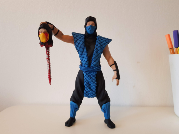 Sub-Zero subzero Mortal Kombat Fatality Remix (read description)