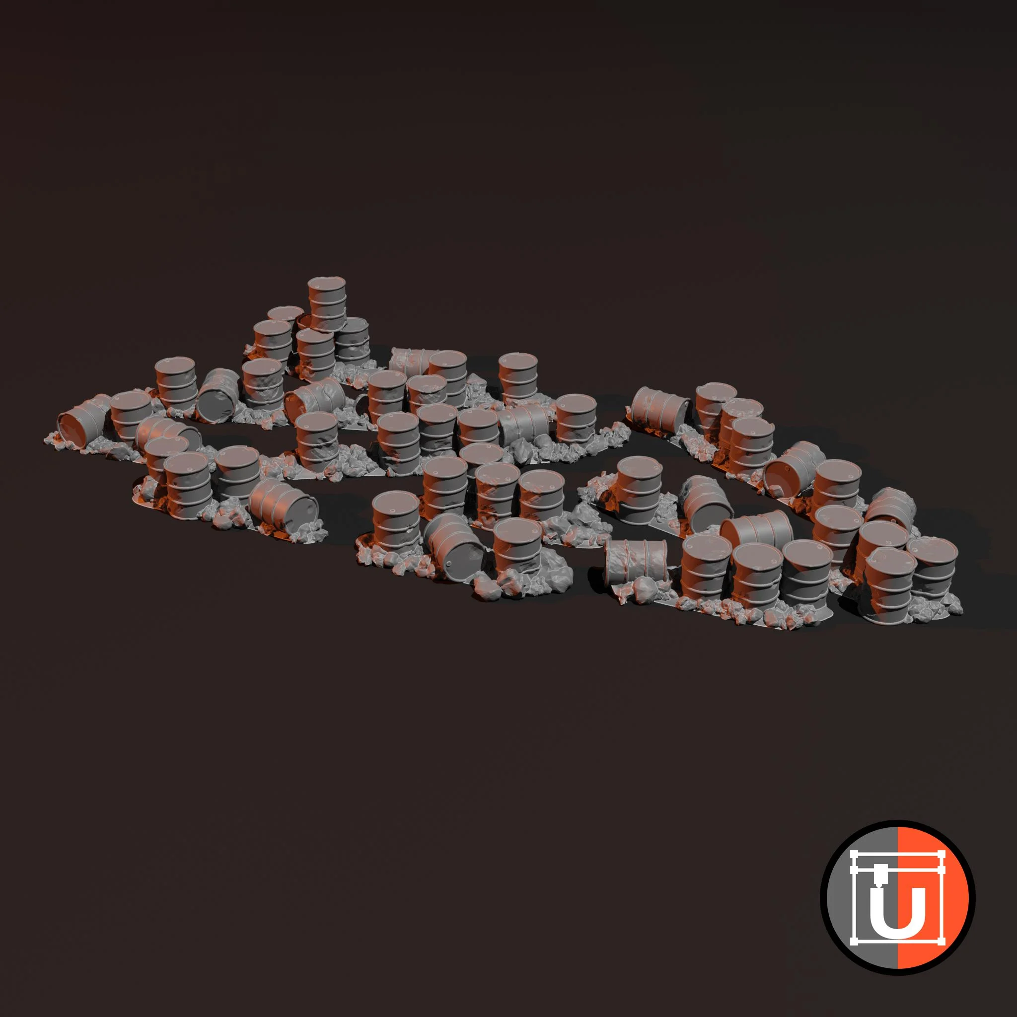 Scatter Terrain: Barrels and Barricades