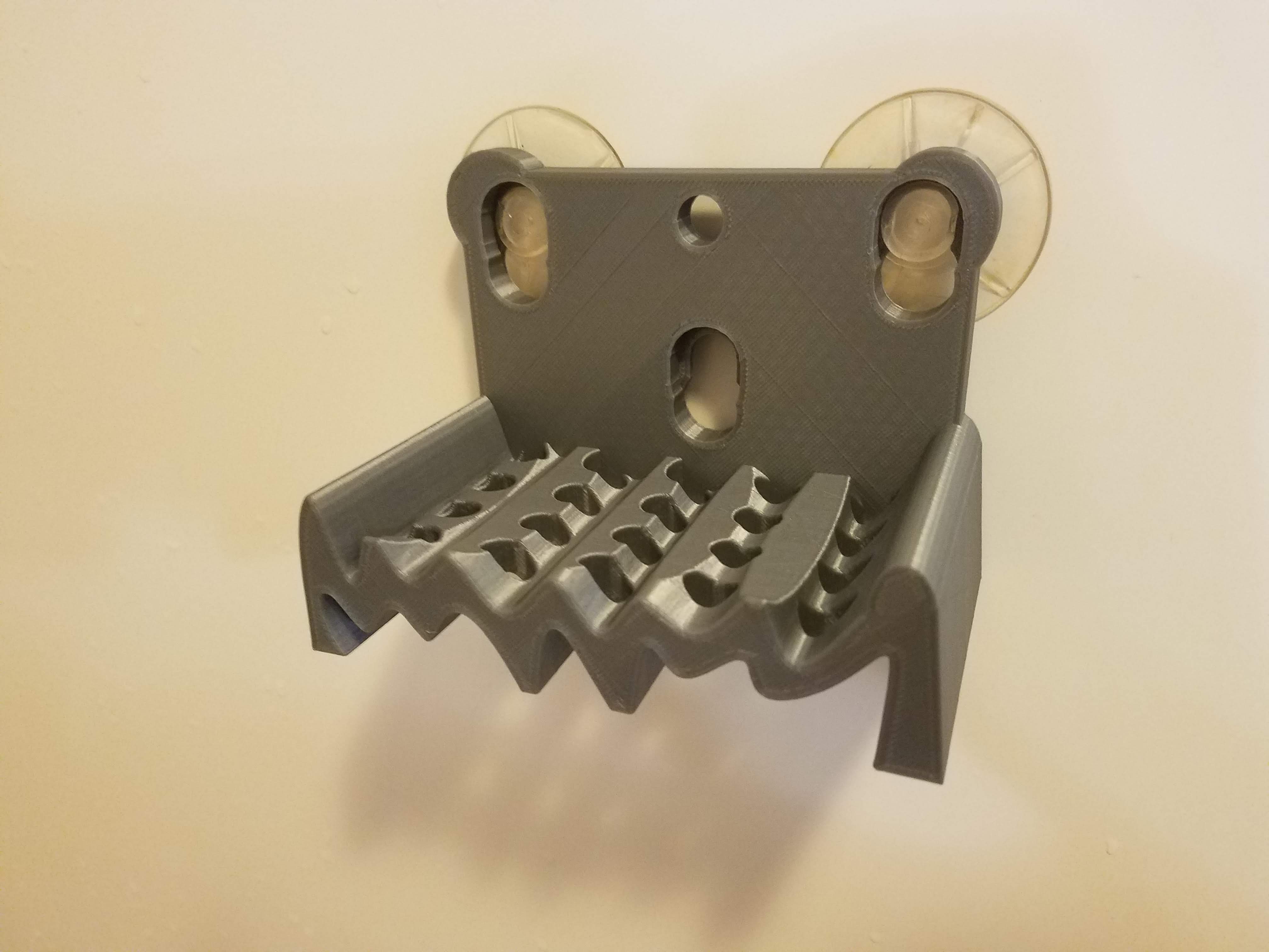 Suction Cup Mount Soap Dish (robust)