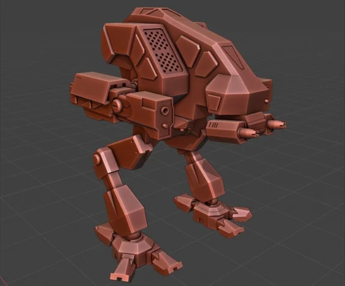 Mechwarrior 4 Vulture (From Opening Scene)