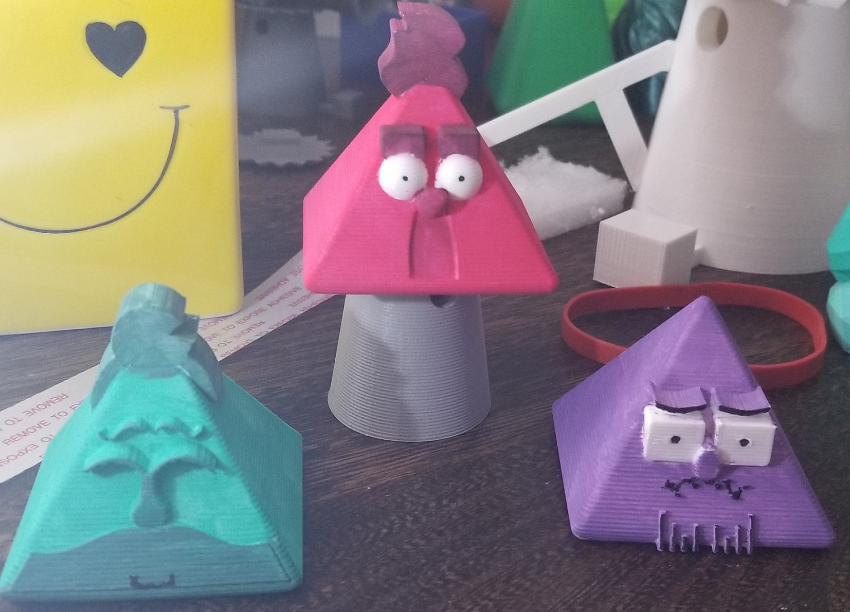 All 3 Triforce Triangle Head from the Triforce Podcast