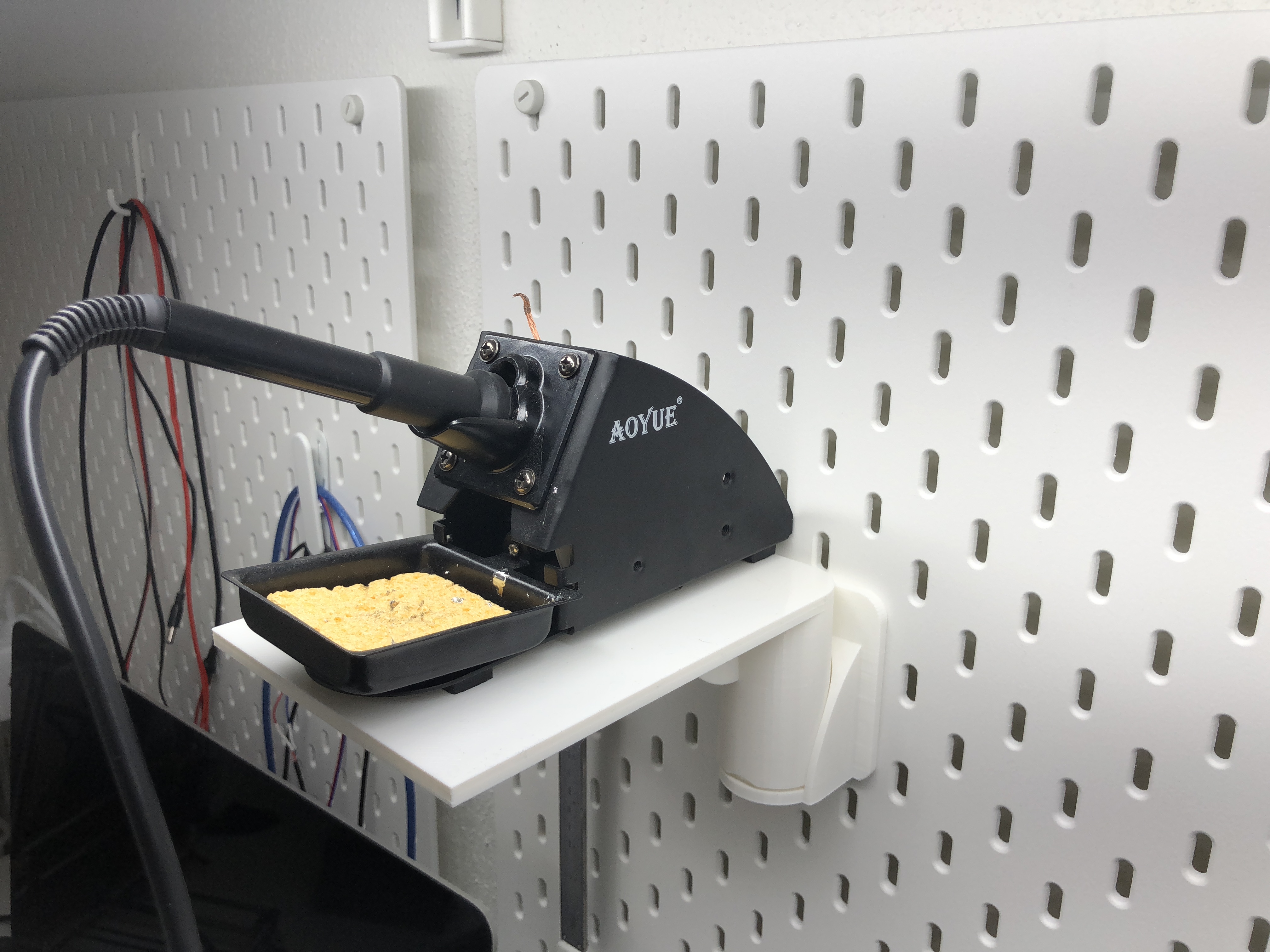 Heavy duty Swivel platform for Ikea Skadis