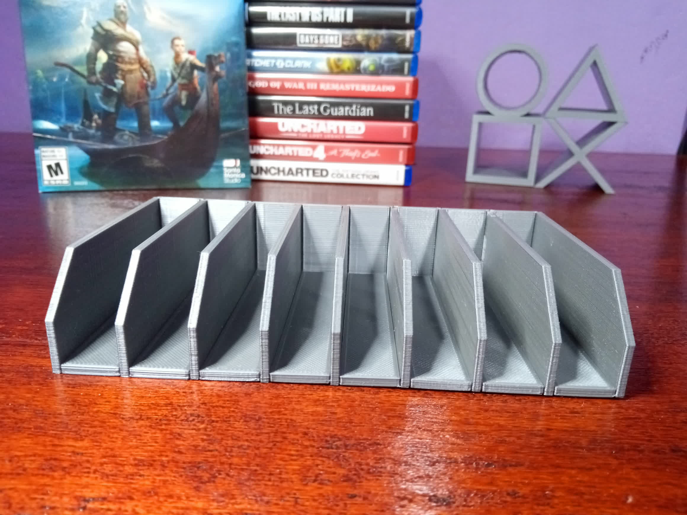 Soporte modular para juegos PS4/PS3/PS2 y DVDs / Modular game holder PS4/PS3/PS2 and DVDs