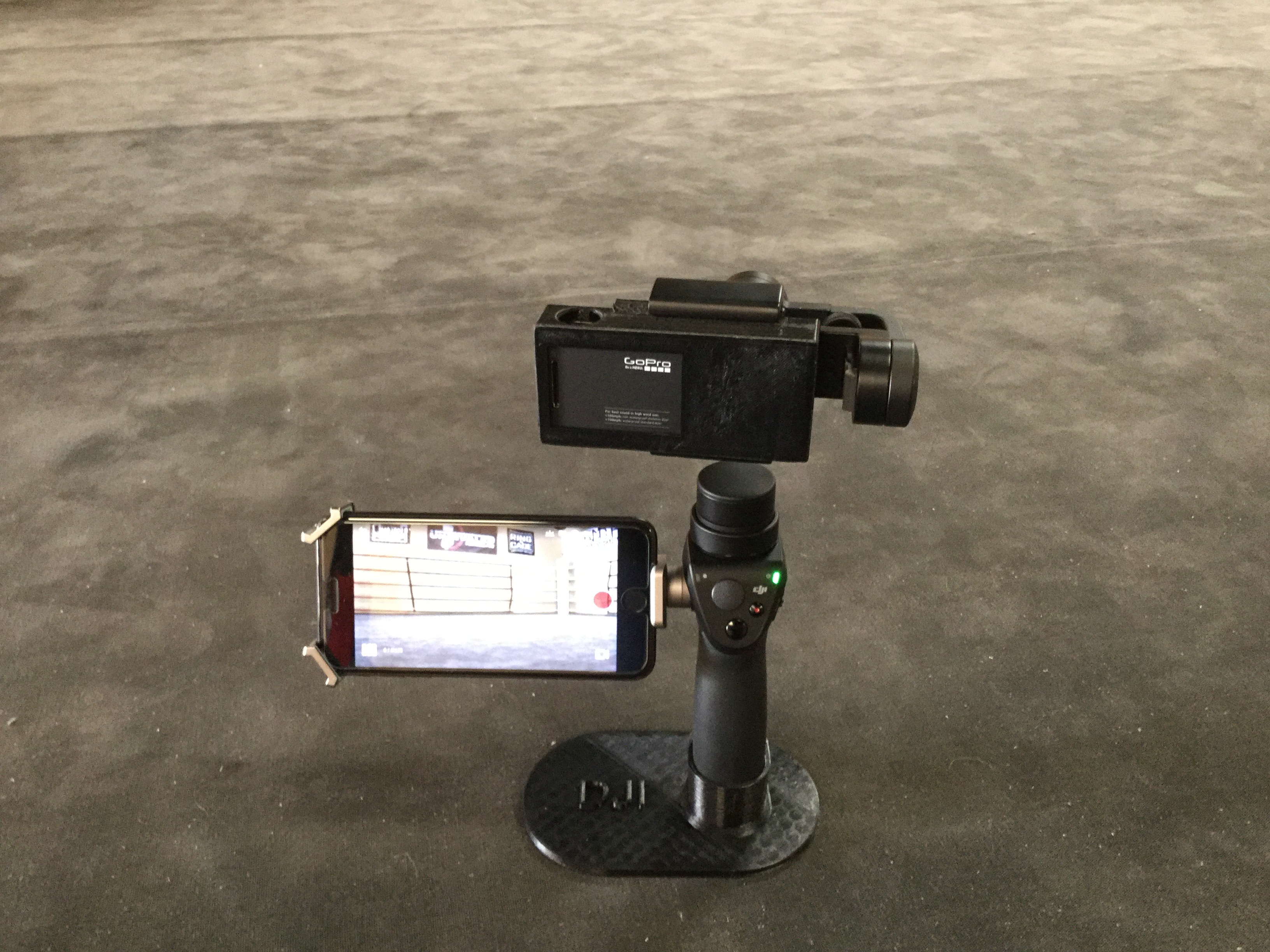 GoPro Hero 3/4 case for DJI Osmo Mobile