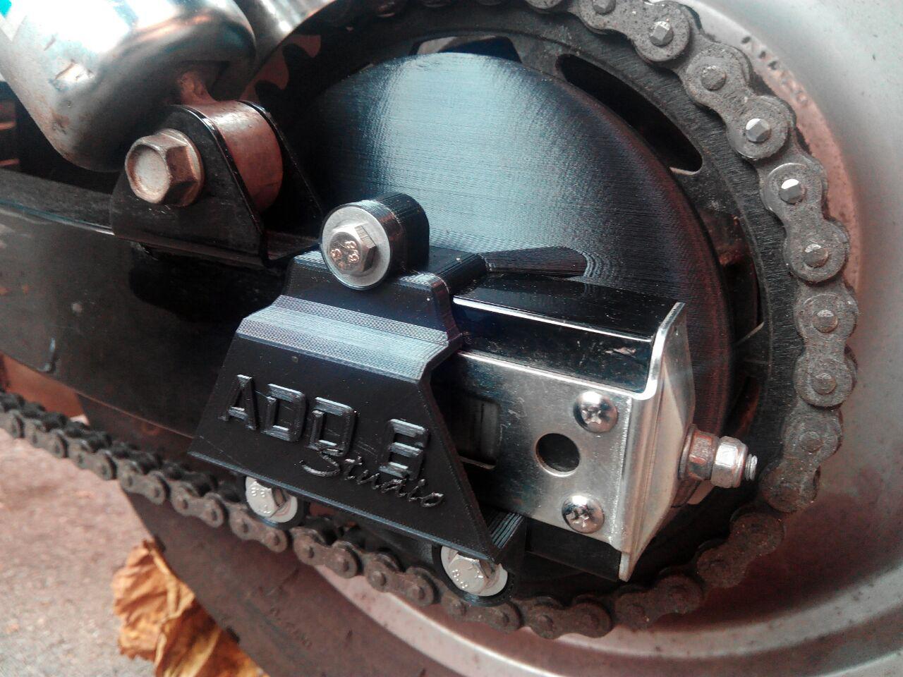 Kymco Venox 250 safest chain protection