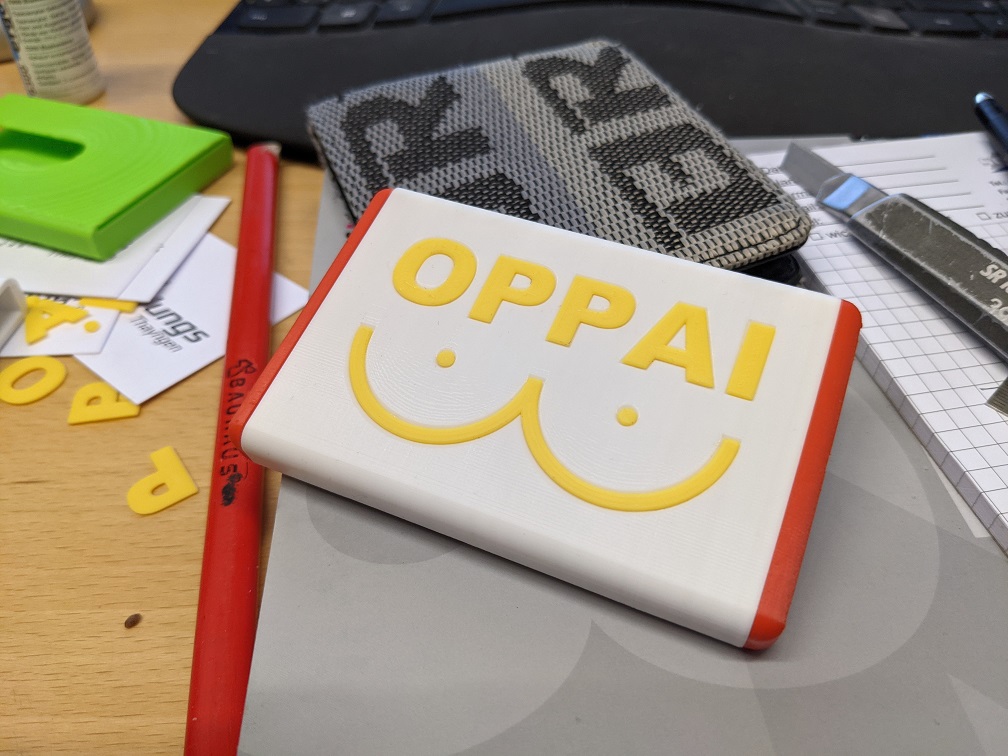 BUSINESS CARD CASE one punch man oppai