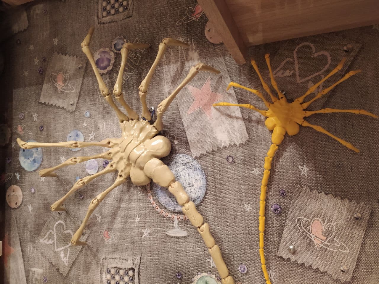 Facehugger (all separated parts)