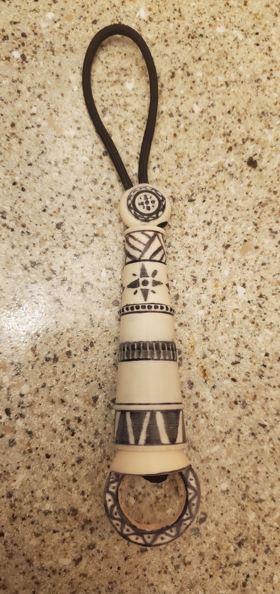 Saami inspired nålhus (needle case).
