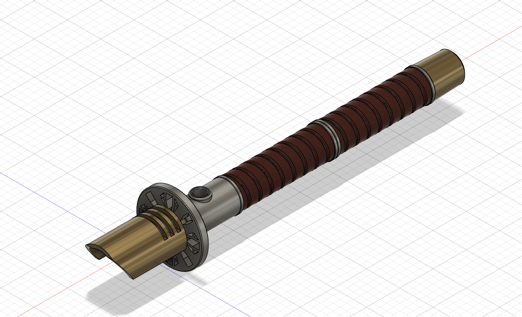 Grey Jedi O Katana