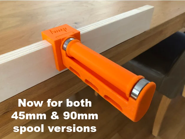 Customizable Filament Holder for 45mm & 90mm spools