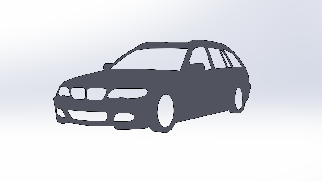 porte-clés e46 touring M