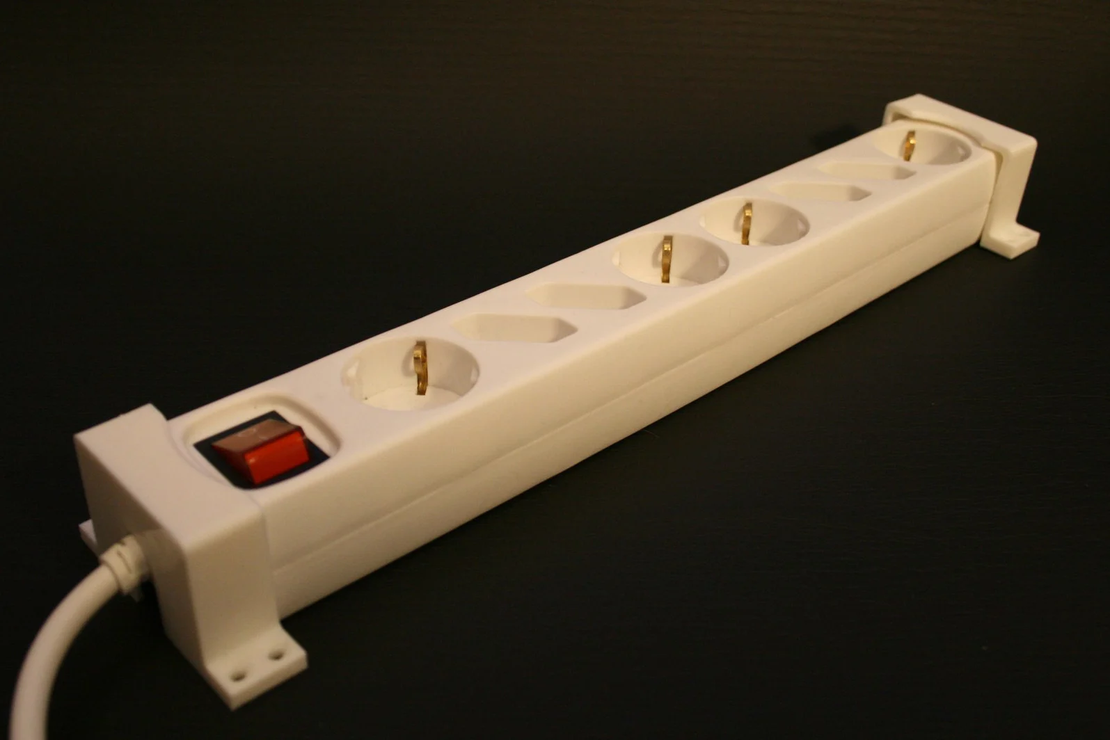 IKEA Koppla power strip mounting brackets