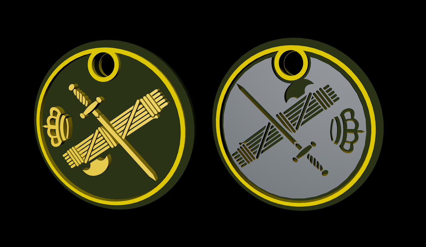 Llavero Guardia Civil