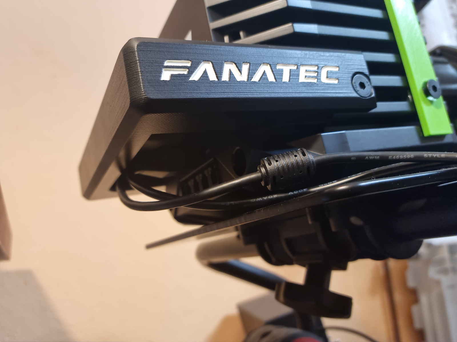 Fanatec CSL DD cable protector