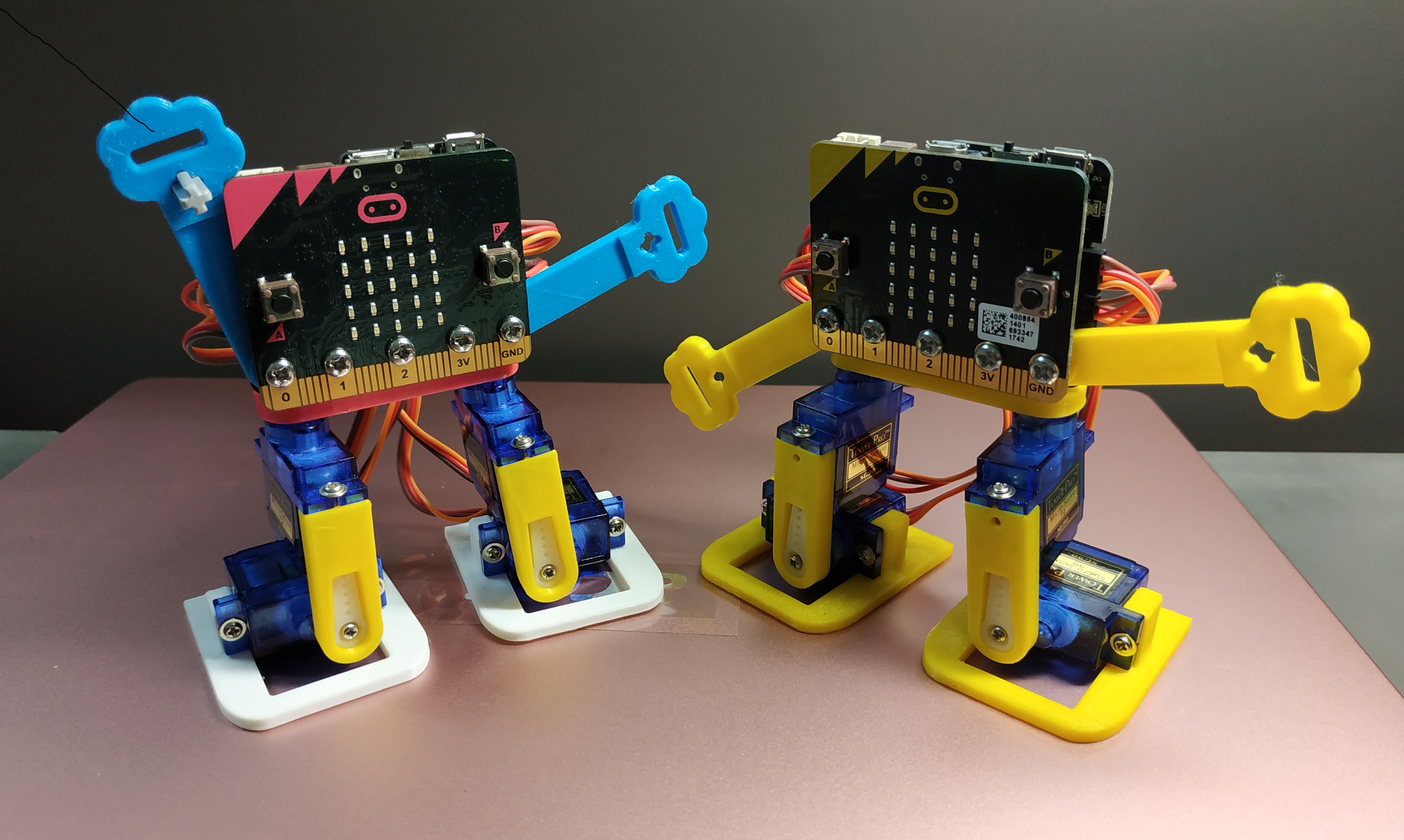 Shiun robot (Micro:bit Biped robot)