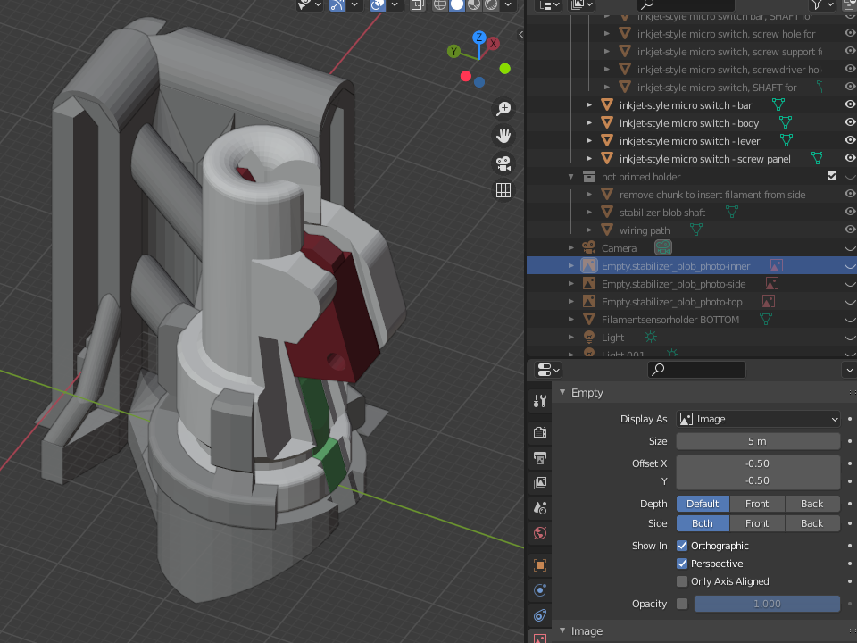 JGAURORA A3S or A5 Alternative Filament Sensor Holder