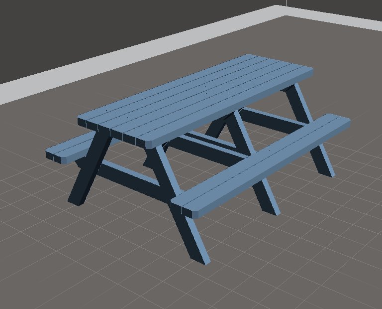 garden picnic table