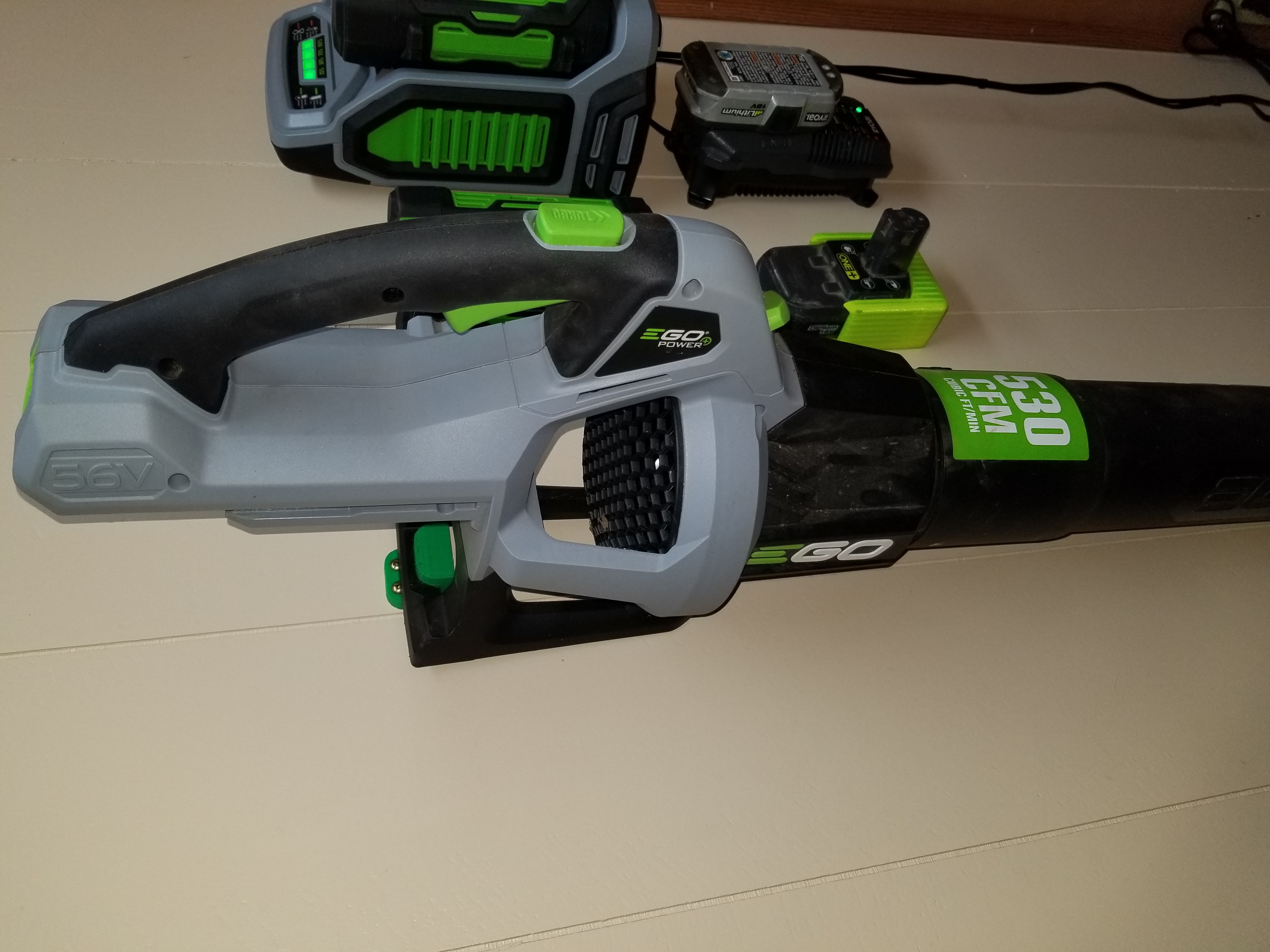 Ego Blower wall mount