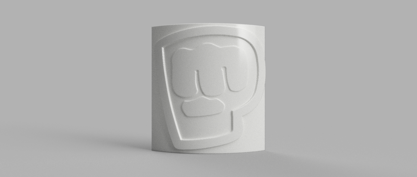 Brofist Lithophane