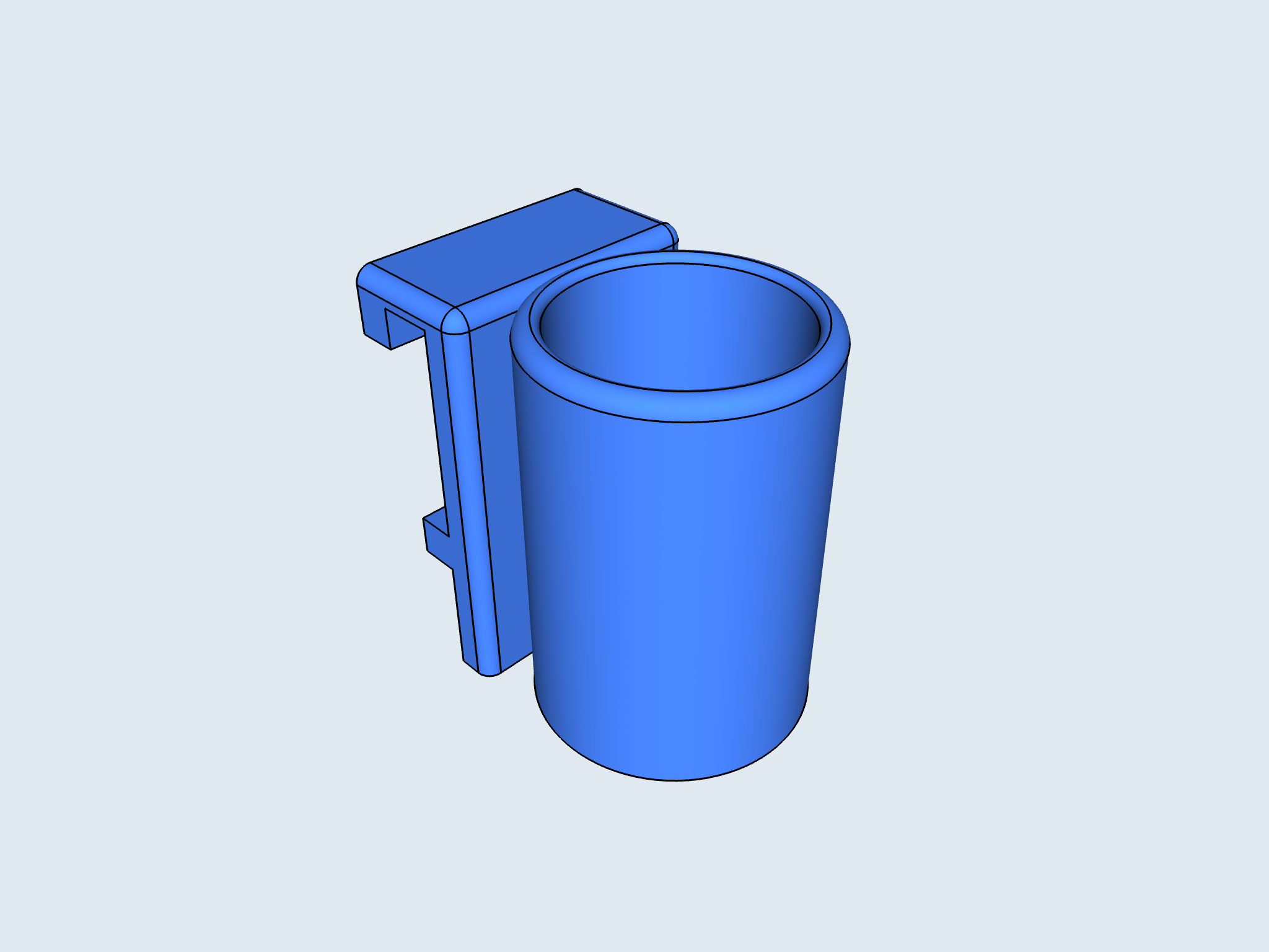 Ender 3 V2 Glue Stick Holder