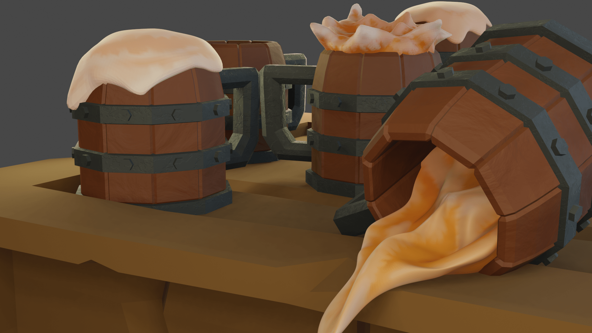 Wood Beer mugs
