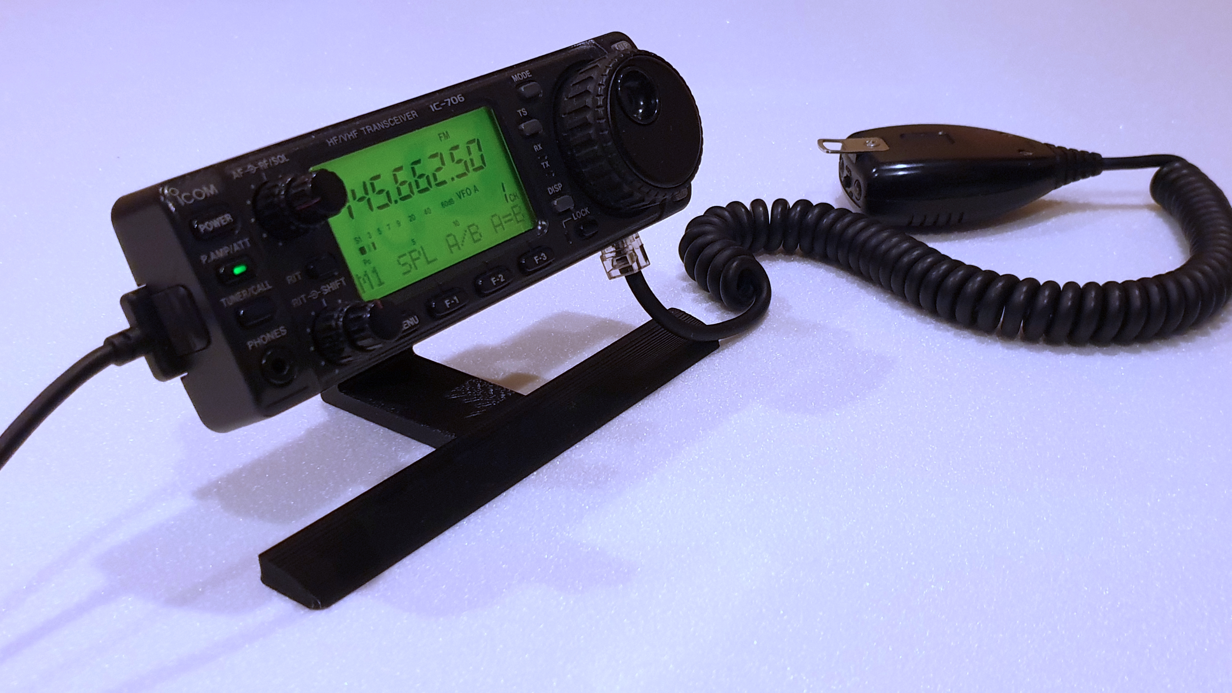 Icom IC-706 Desktop Stand