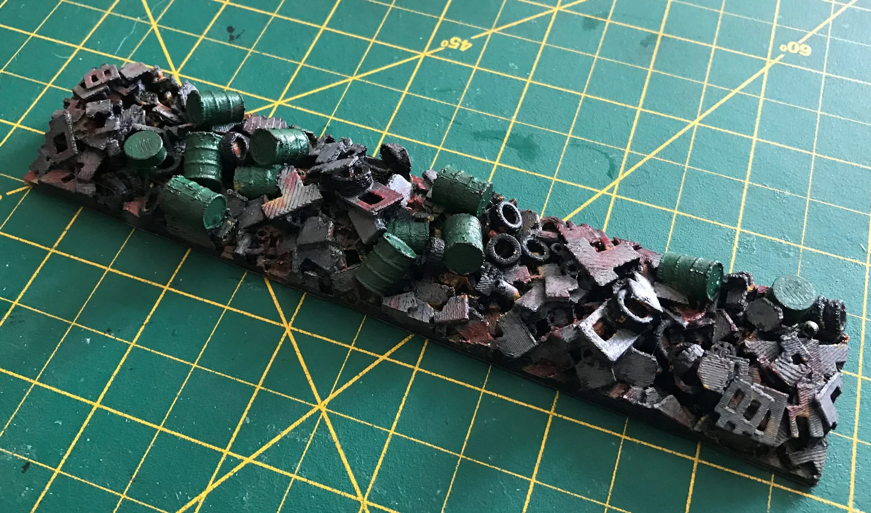 HO Scale Junk Scrap Load