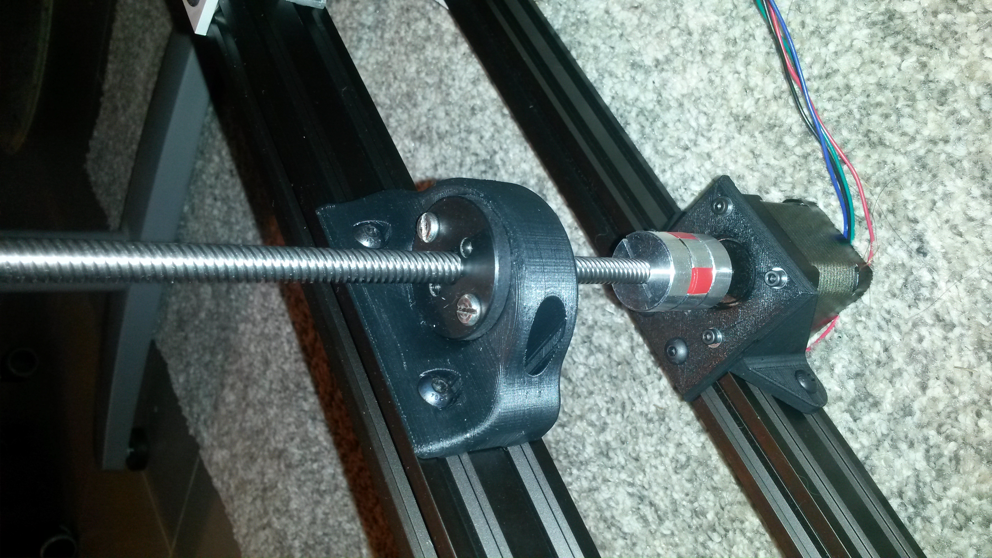 C/D-bot Anti backlash lead screw nut bracket