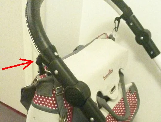 Bag holder for stroller