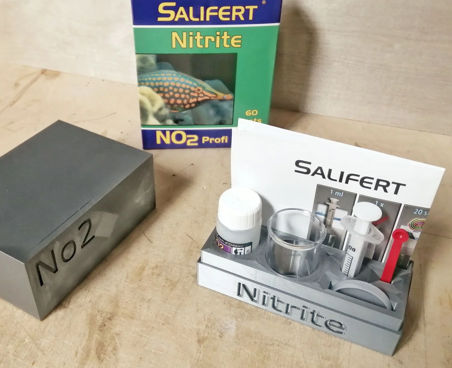 Salifert Profi Test Nitrite storage box