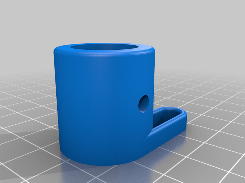 Grow tent trellis holder v1
