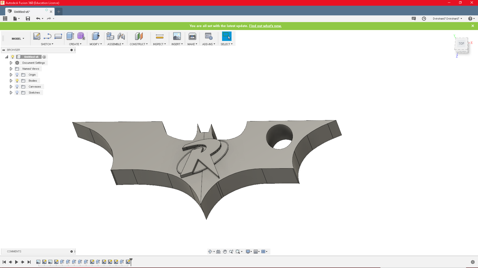 batrobin (robin and bat man) keychain