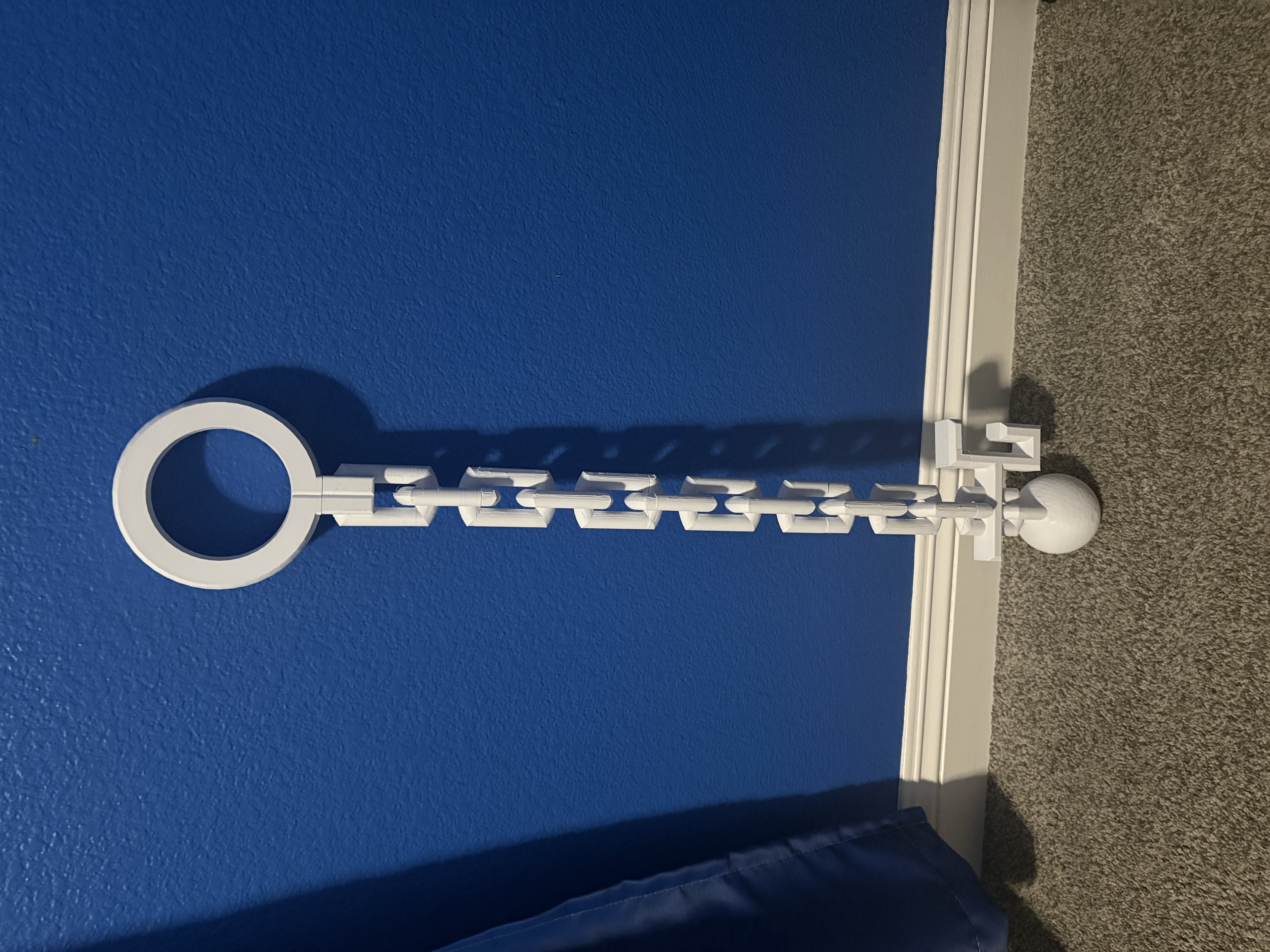 Full-Sized Chain Key Locke And Key