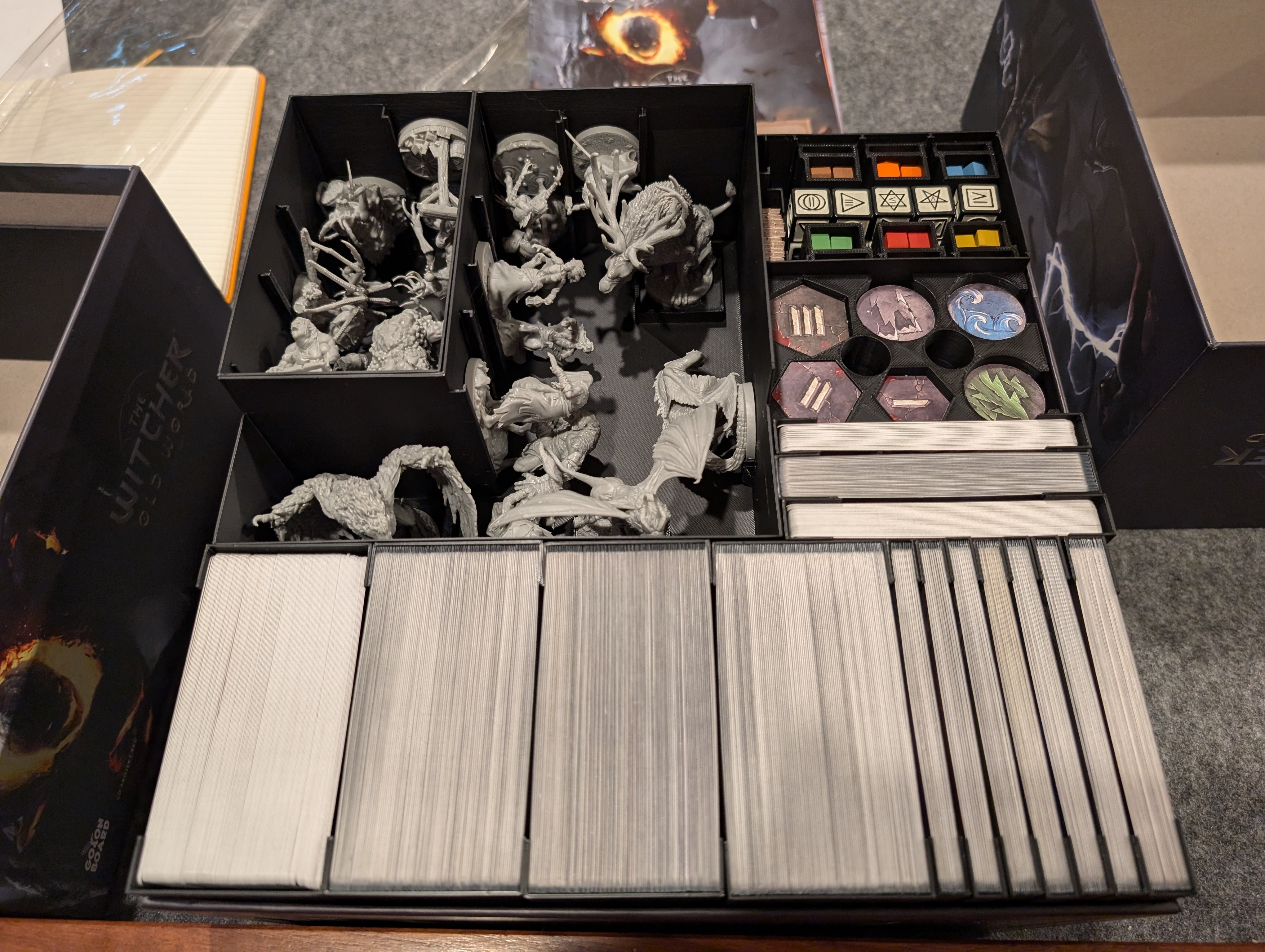 The Witcher: Old World board game All-In easy access organizer