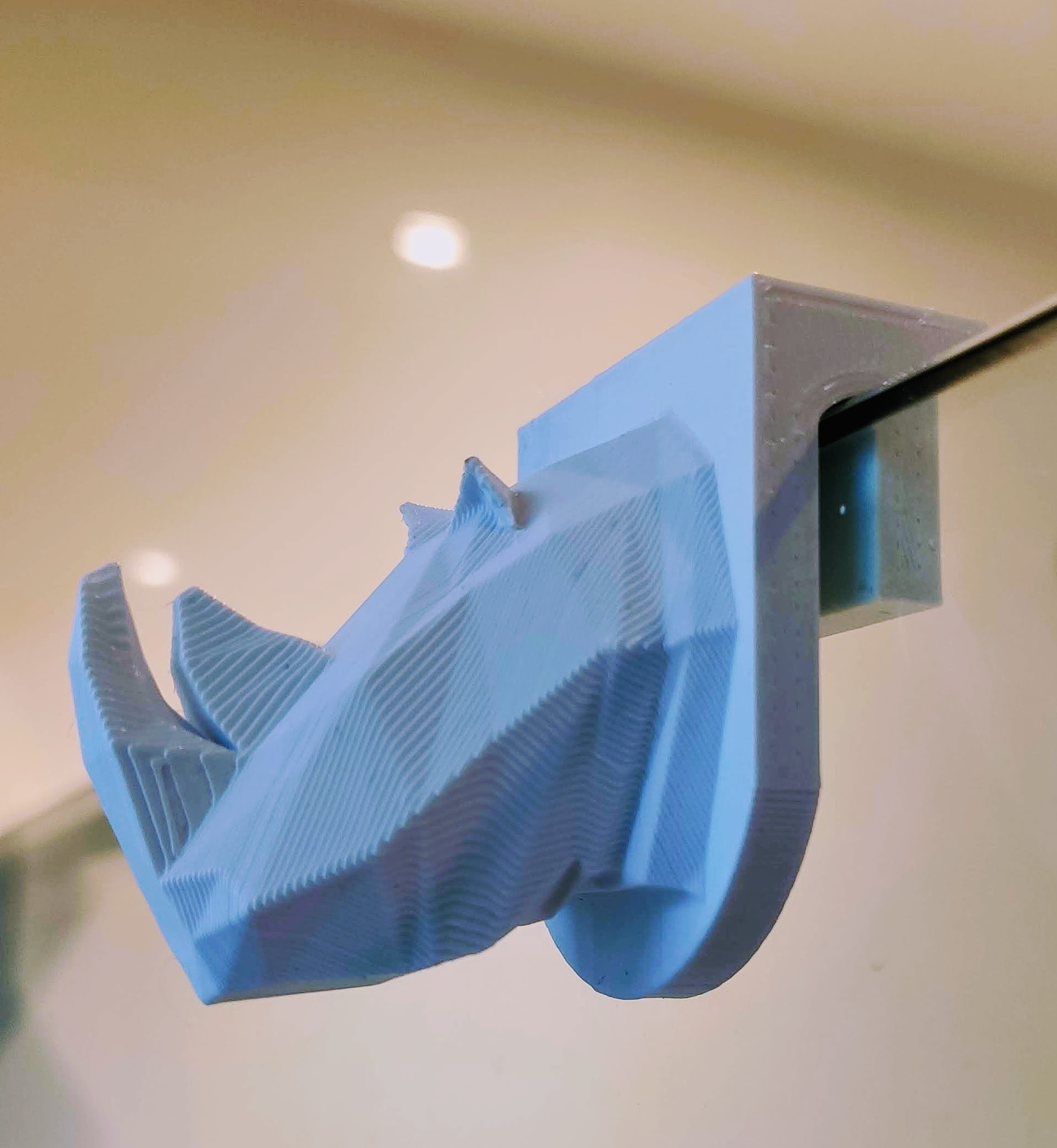 Rhino towel hanger