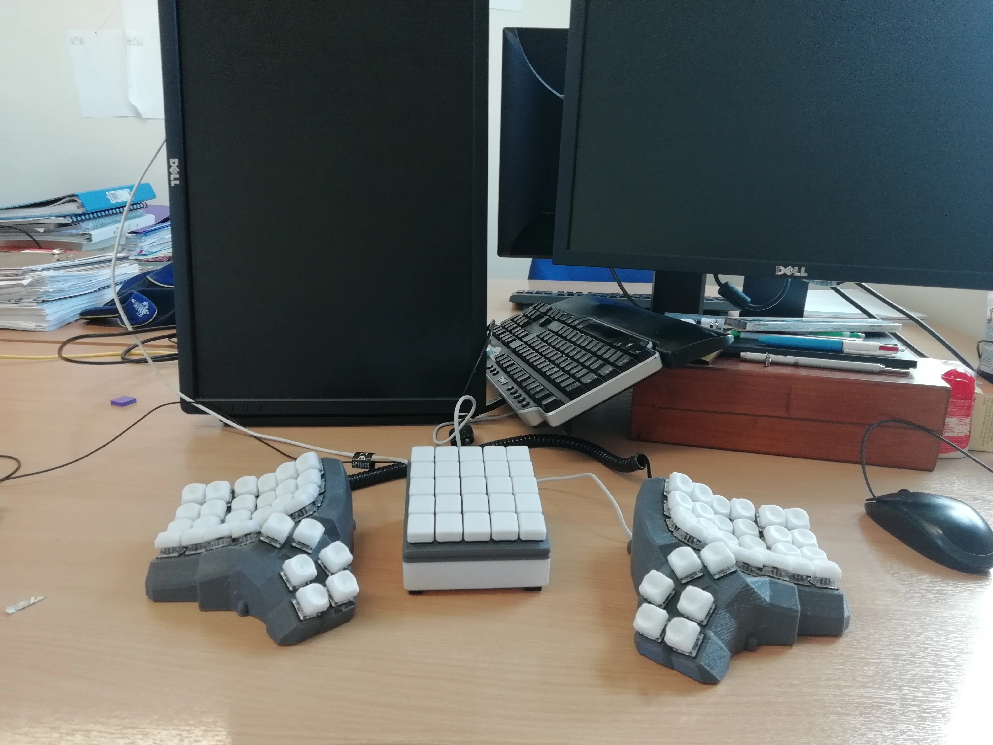 3D printed keyboard components