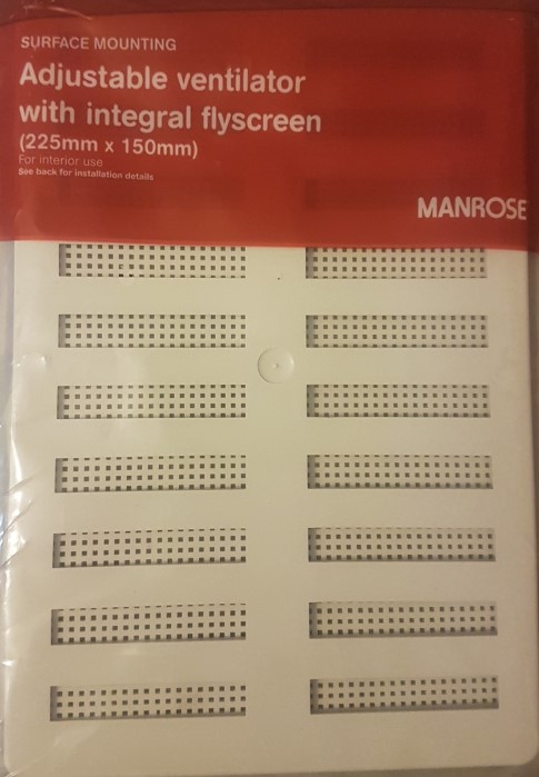 Sliding Vent Wall Insert