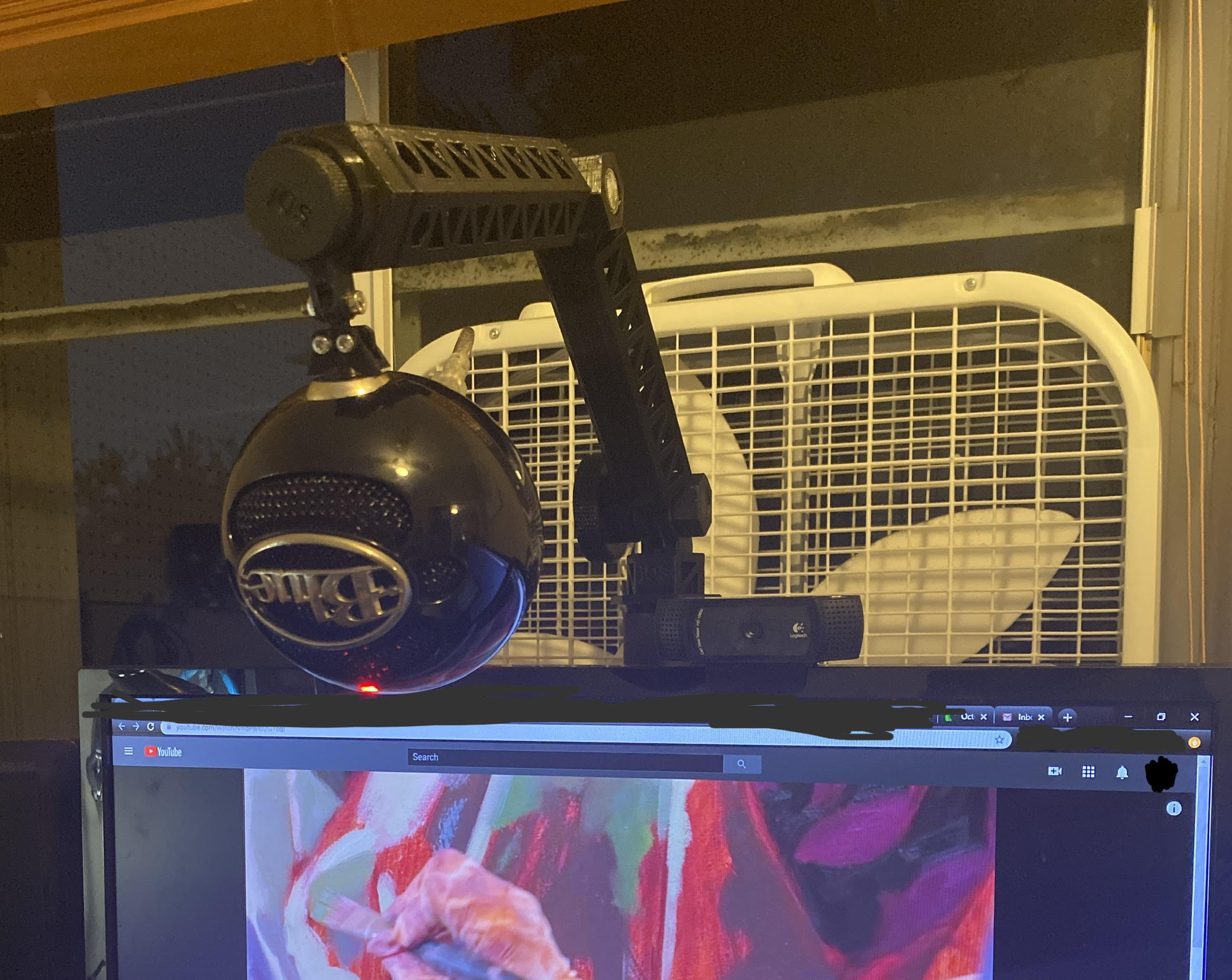 Blue Snowball Mic Armature Mount