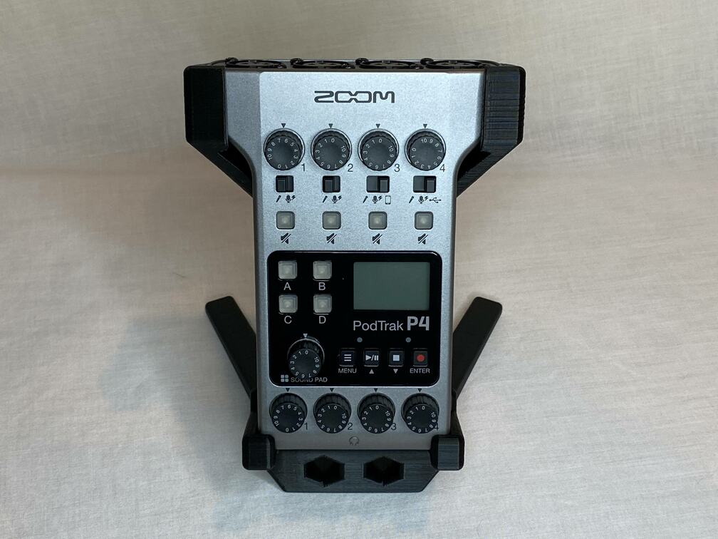 Tilt Stand for Zoom Podtrak P4 Podcast Recorder