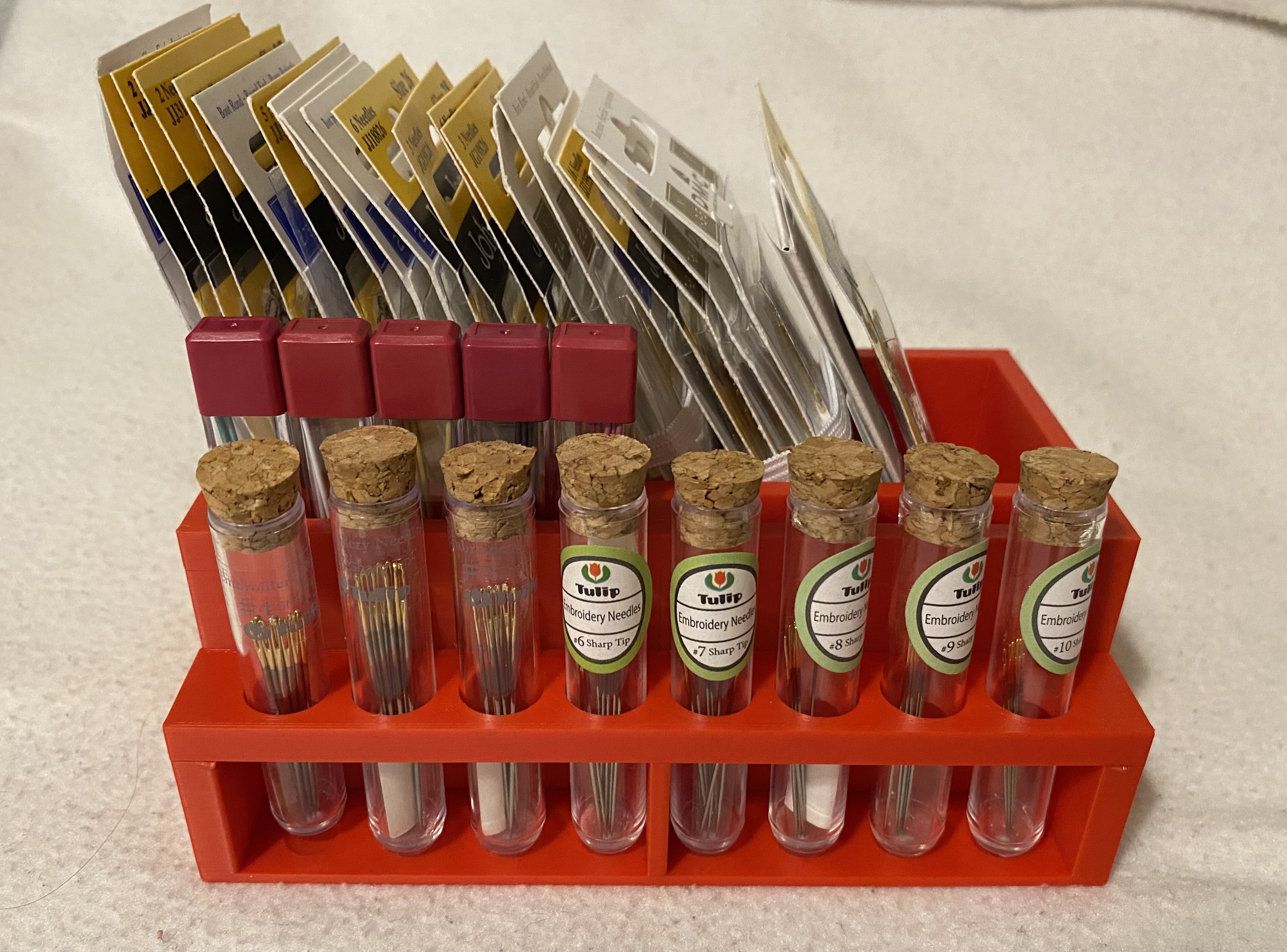 Embroidery Needle Storage Box