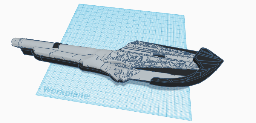 Gamora Sword Holstered Prop