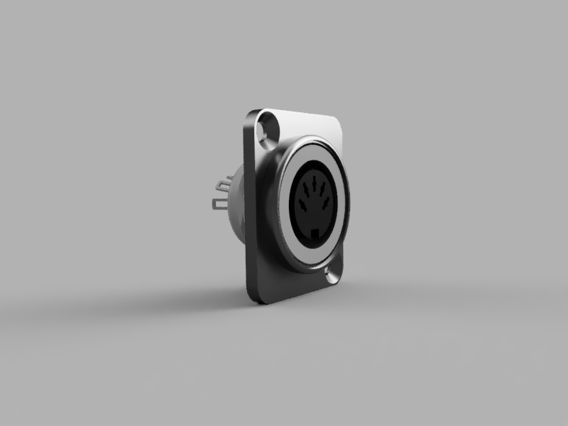 Neutrik D-style MIDI (5pin DIN) Jack