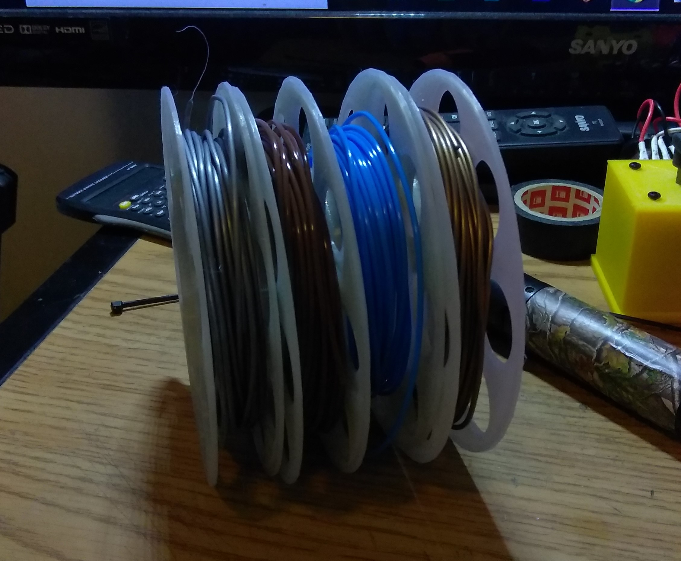 Filament reels for 10m samples