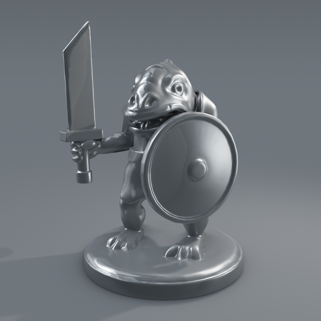 Kuo-Toa with sword