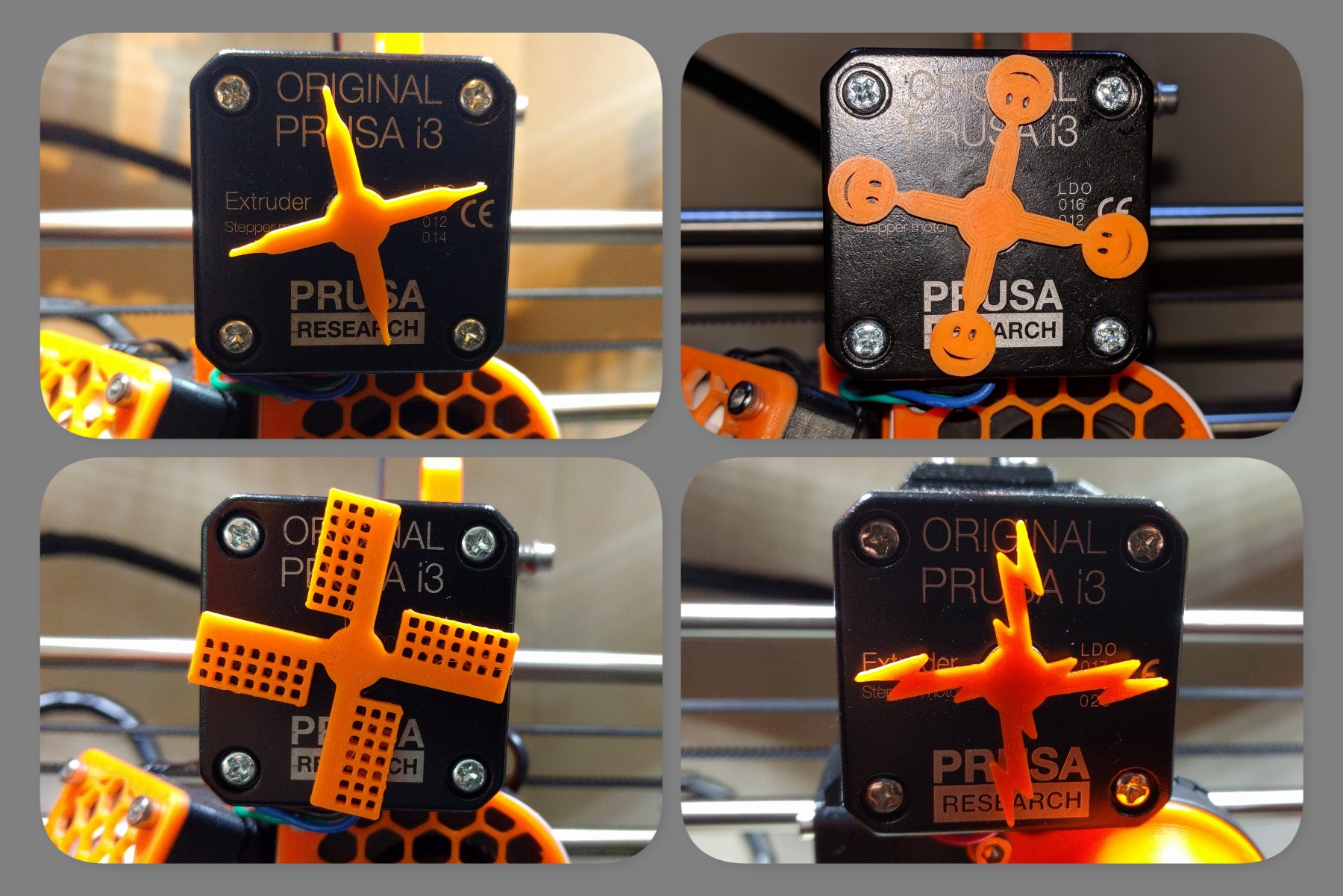 NEMA (extruder) motor rotation indicator (Prusa MK2(S)/MK2.5/MK3/MMU2)