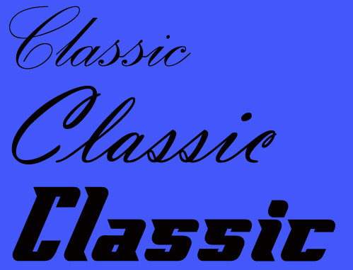 3 Classic car badges