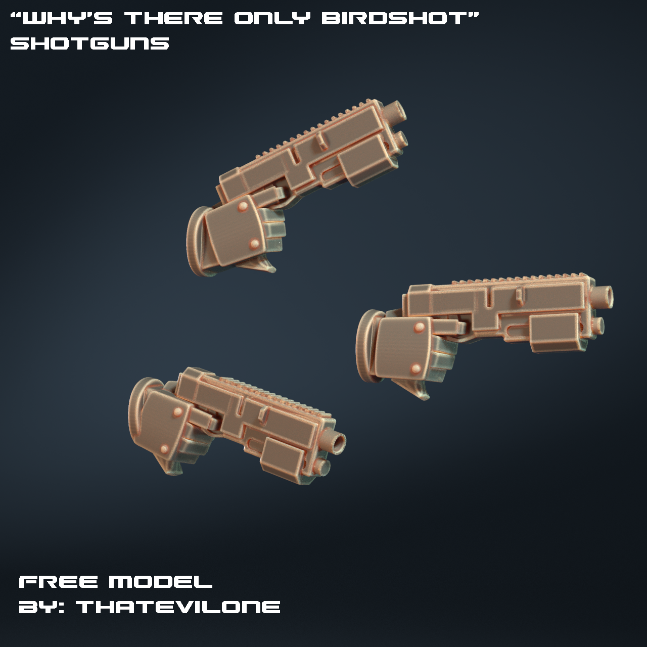 "Why's there only Birdshot?!" Shotguns