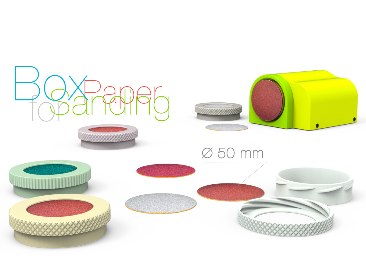 Box for Sanding Paper