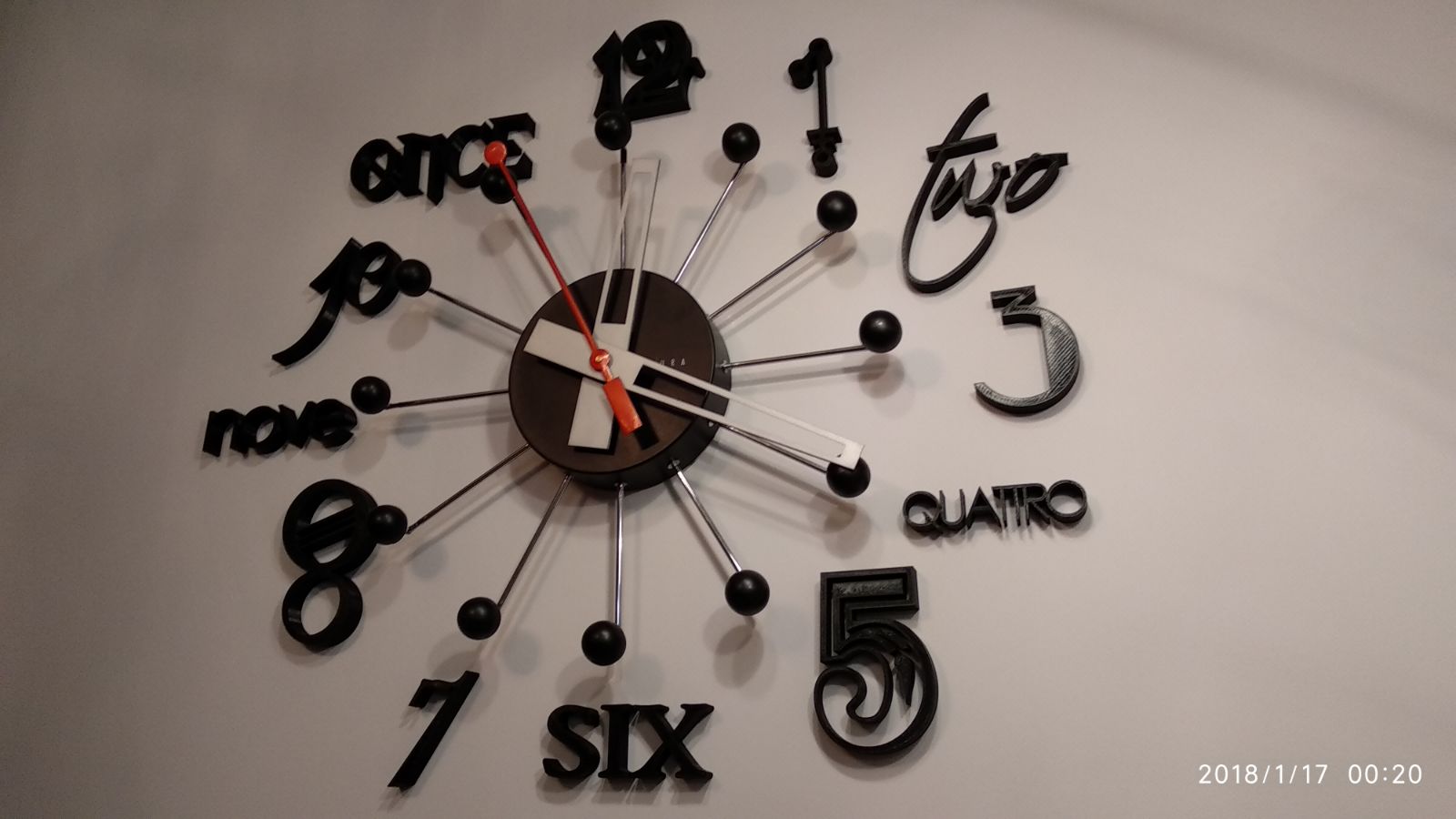Numeros Reloj